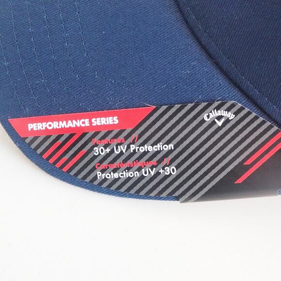 Callaway Golf Performance Series UPF 30+ Adjustable Hat - Navy Blue - Picture 8 of 9